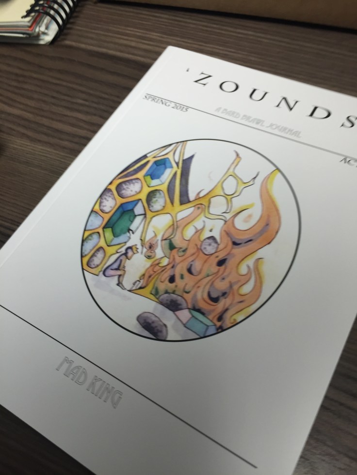 'Zounds! Act I, scene iii; Mad King. 