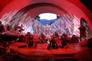 Meg Roe's Tempest finds the balance between wonder and soliloquy at Bard on the Beach in 2014. Photo credit - David Blue