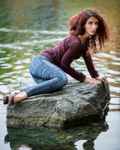 Model: Saphia; Photo Credit: Jacques Carrière; Leggings: Black Milk Clothing